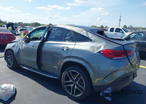 2021 Mercedes-Benz Amg Gle 53 Coupe 4Matic z USA, uszkodzony, nr VIN 4JGFD6BB0MA403746
